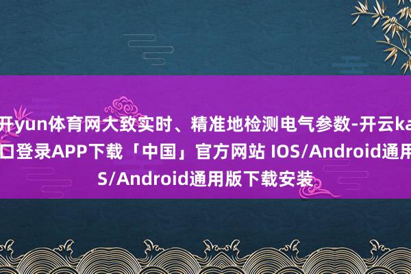 开yun体育网大致实时、精准地检测电气参数-开云kaiyun登录入口登录APP下载「中国」官方网站 IOS/Android通用版下载安装