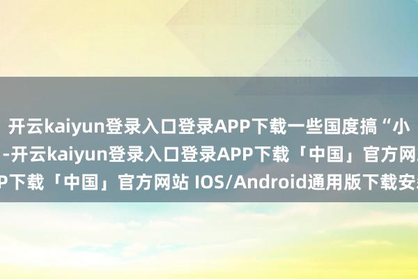 开云kaiyun登录入口登录APP下载一些国度搞“小院高墙”“脱钩断链”-开云kaiyun登录入口登录APP下载「中国」官方网站 IOS/Android通用版下载安装